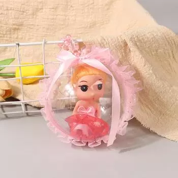 2 шт. милый светящийся шар кукольный фонарь игрушка детская девочка светящийся кукольный фонарь мультяшная кукольная лампа подвеска подарок на вечеринку 2pcs