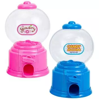 2 шт. Мини-машина для производства сахара Twist Gum Gumballs Bank Bubble Dispenser Toy Machines Candy Catcher Toys