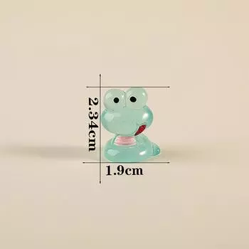 2 шт. Мини светящиеся фигурки змей, украшения для стола, приборной панели автомобиля, украшения для дома и сада