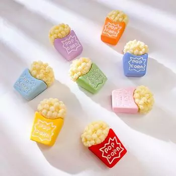 2 шт. миниатюрная игрушка-еда сделай сам ювелирное изделие кулон имитация попкорна забавный маленький попкорн onesize