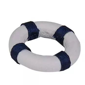 2 шт. миниатюрный кукольный домик бонсай DIY ремесло сказочный сад спасательный круг декор красный