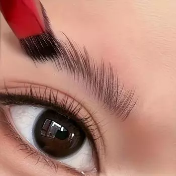 2 шт. Многофункциональная кисть для бровей, стереоскопическая окраска, инструмент для макияжа бровей по линии роста волос с консилером, портативный косметический инструмент