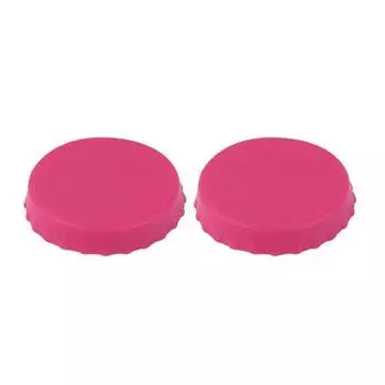 2 шт., многоразовые силиконовые крышки для бутылок, герметичные пробки для бутылок пива и газировки, для домашнего холодильника