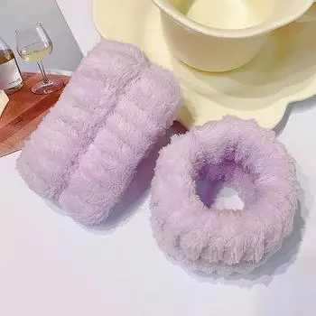 2 шт. многоразовые спа-бандаж для мытья запястья, мягкие полотенца из микрофибры, напульсники для мытья лица, женщин, девушек, йоги, бега, спорта, напульсник Size fits all