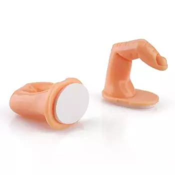 2 шт. модель для практики нейл-арта накладной палец акриловый маникюр учебный дисплей инструмент