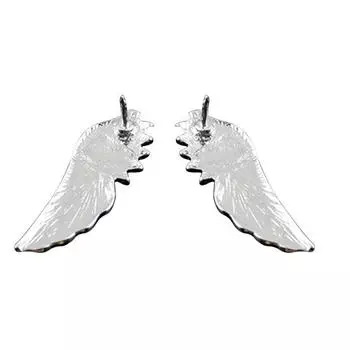 2 шт. модная булавка в форме крыла, блестящие ювелирные аксессуары, брошь в форме блестящего крыла для прополки золотистый