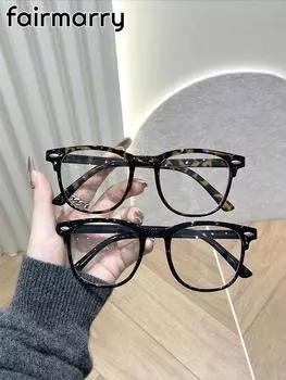 2 шт. модные классические квадратные оправы винтажные анти-синий свет прозрачные очки для ежедневного чтения офисной жизни очки декор.