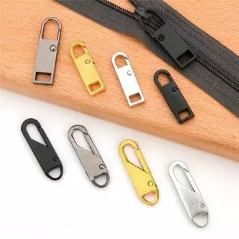 2 шт. модные металлические комплекты для ремонта застежек-молний, молнии, съемник для слайдера молнии, DIY Швейные наборы для рукоделия, швейные наборы, металлическая молния