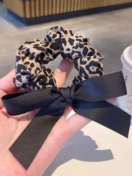 2 шт. Модные повязки на голову с леопардовым принтом и бантом для женщин, девочек, для вечеринки, аксессуары для волос