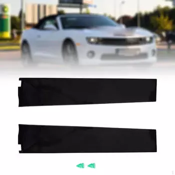 2 шт. молдинги отделки дверной стойки водительская пассажирская сторона 926-241 детали простые в использовании аксессуары замена
