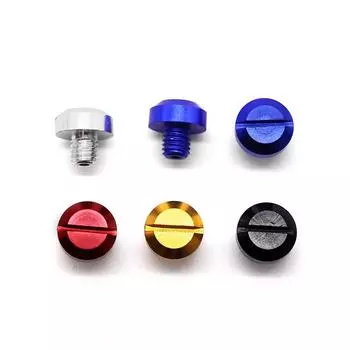 2 шт мотоцикл ЧПУ алюминий M10*1.25 зеркало отверстие заглушка винт кронштейн зеркала мотоцикл части