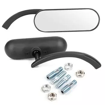 2 шт. мотоциклетное черное мини овальное зеркало заднего вида для Honda Shadow 6007501100 ACE