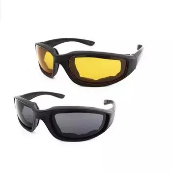 2 шт. Мотоциклетные очки для езды на велосипеде, ветрозащитные очки для верховой езды, спортивные новые мото очки, мужские солнцезащитные очки для женщин, UV400, защитные очки для глаз