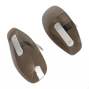 2 шт. мотоциклетные защитные щитки для рук лобовое стекло премиум-класса сменный ветровой дефлектор Brown