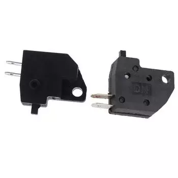 2 шт. мотоциклетный тормозной передний левый и правый рычаг свет цилиндр стоп чёрный