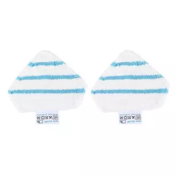 2 шт. моющиеся треугольные салфетки для швабры сменные детали подходят для FSM1610 FSM1630