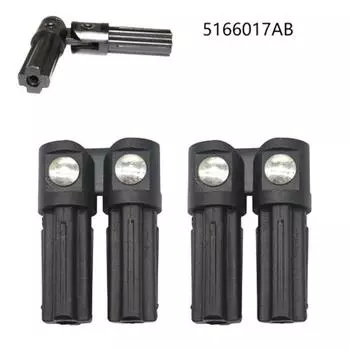 2 шт., мягкие верхние боковые костяшки слева и справа для Jeep Wrangler 2005-2017 5166017AB