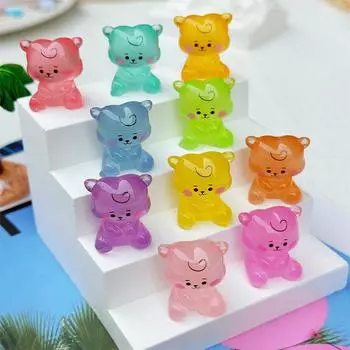 2 шт. мультяшная светящаяся мини-фигурка ягненка микро-ландшафтные украшения милые миниатюры украшения для дома аксессуары подарки