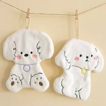 2 шт. мультяшное полотенце для рук из микрофибры для рук принадлежности для ванной комнаты полотенце для детей 2