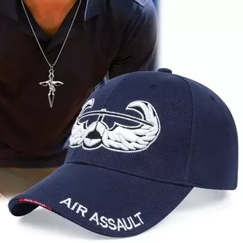 2 шт. Мужская и женская бейсбольная кепка с трехмерной вышивкой, кепка воина, крест, кулон, ожерелье, комплект для пары, спортивная кепка с утиным язычком чёрный