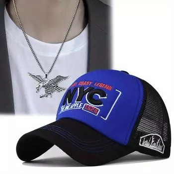 2 шт. Мужская и женская бейсболка с вышивкой и подвеской в виде орла, комплект из 2 предметов, летняя пара, модная повседневная спортивная кепка с утиным язычком чёрный