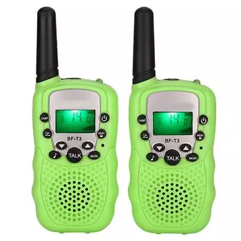 2 шт. набор детских игрушек 22-канальная рация UHF дальнего действия портативный трансивер зеленый зелёный