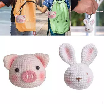 2 шт. Набор для вязания крючком для кукол своими руками, украшение для ручного вязания