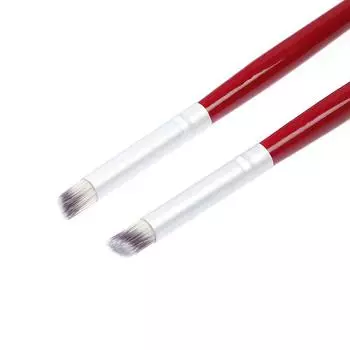 2 шт./набор кистей для дизайна ногтей УФ-гель для рисования маникюр пигмент градиентная ручка