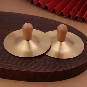 2 шт./набор музыкальных инструментов для танца живота, индийские медные цимбалы для пальцев, ближневосточные ручные ударные тарелки, реквизит, развивающие игрушки 1