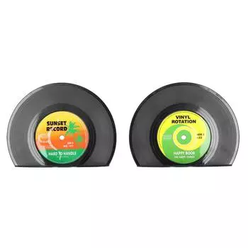 2 шт./набор подставка для книг винтажная подставка для CD-дисков в форме книги держатель органайзер украшение для дома
