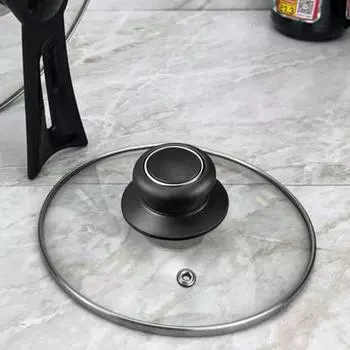 2 шт. набор ручек для крышек кастрюль универсальная сменная ручка для крышки кастрюли из стекла жаропрочная противоскользящая ручка простая установка 2pcs