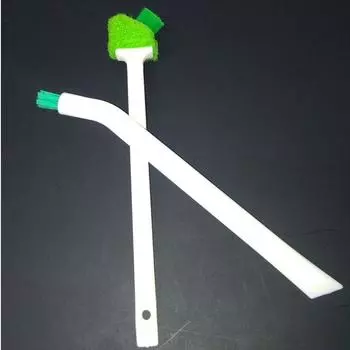 2 шт./набор универсальных щеток для чистки щелей - идеально подходит для кухни, ванной комнаты и оконных направляющих 2pcs/set