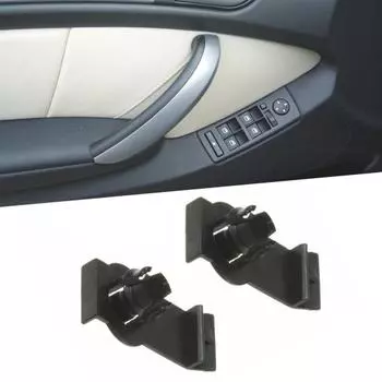 2 шт., надежные монтажные зажимы для стекла Essential, защитные от царапин автомобильные монтажные зажимы для стекла 51338254781 для