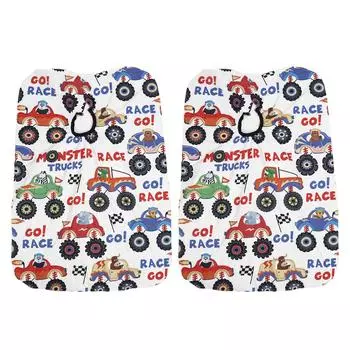 2 шт., накидка для стрижки волос, эластичная накидка с круглым вырезом, прочная нить, полиэстеровая накидка для стрижки, парикмахерская, для салона