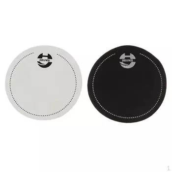 2 шт., накладка для бас-барабана, ударная накладка, пластик для деталей