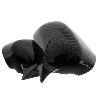 2 шт. Накладки на боковые зеркала заднего вида автомобиля, вид карбона, для Honda Civic 8-го поколения 2005-2011