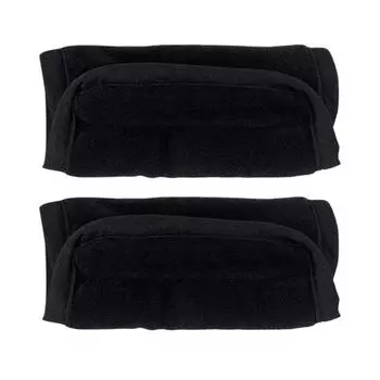 2 шт. Накладки на ремень безопасности для автомобиля, износостойкие, мягкие, регулируемые, простые в установке, универсальные, чехол для ремня безопасности автомобиля, плечевые накладки для ремня безопасности Kid