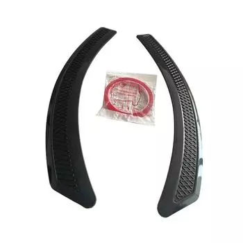 2 шт. наклейка на переднее крыло автомобиля, боковая накладка на вентиляционное отверстие, стиль EVO для Mitsubishi Lancer 2008-2015