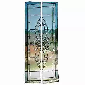 2 шт. наклейка на стеклянную дверь самоклеящаяся водостойкая настенная наклейка для украшения дома