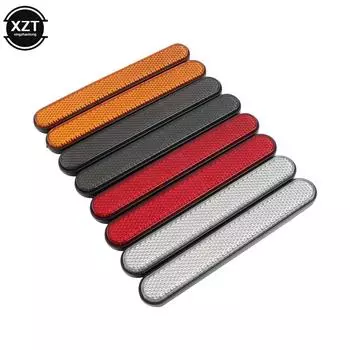 2 шт. Наклейка-отражатель на переднюю вилку мотоцикла, наклейка на крышку защелки седельной сумки, предупреждение о безопасности для Harley Touring Sportster Universal