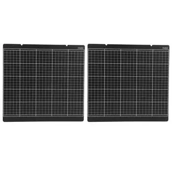 2 шт. наклейки для 3D-принтера MK3 черная сетка аксессуары для горячего стола 253,8 x 241 мм