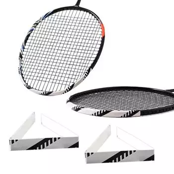 2 шт. наклейки на головку ракетки, защита головки теннисной ракетки, сменная лента, спортивная защита головки ракетки