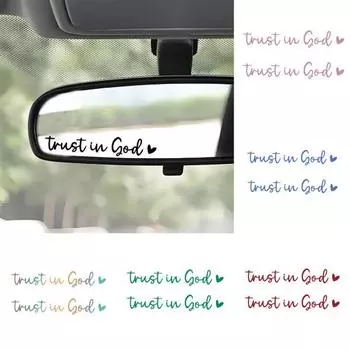 2 шт. наклейки на зеркало заднего вида автомобиля самоклеящиеся сильная липкость простая установка автомобиль разноцветный