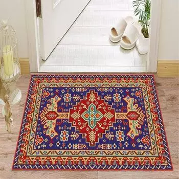 2 шт., напольный коврик в марокканском национальном стиле, дверной коврик в богемном стиле, моющийся нескользящий дверной коврик 45*70cm