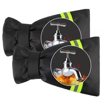 2 шт. наружная крышка крана утолщенная наружная крышка крана изолированная водонепроницаемая наружная крышка крана защищает от замерзания разрыва