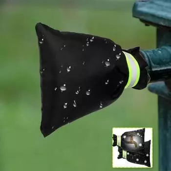 2 шт. наружные крышки для кранов, защита от замерзания зимой, универсальные, легко устанавливаемые, водонепроницаемые алюминизированные теплоизоляционные крышки A