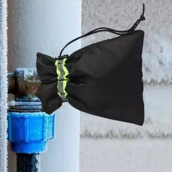 2 шт. наружные крышки для кранов зимняя защита от замерзания универсальные простые в установке водонепроницаемые алюминиевые A