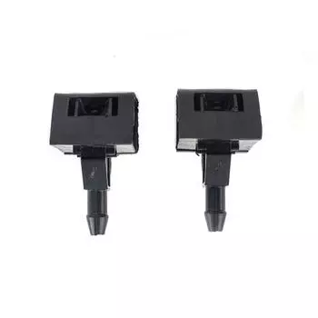 2 шт., насадка для омывателя переднего лобового стекла автомобиля, форсунка для распыления воды 28932-JD000 для Nissan Qashqai/Qashqai +2 J10/Dualis/Dualis +2 2007-2013 For Nissan