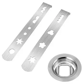 2 шт. насадка для печенья 8 моделей с соединительным кольцом насадка для мясорубки насадка для приготовления печенья для мясорубки размера 5