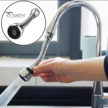 2 шт., насадка для смесителя, двойной режим, универсальный гибкий на 360 градусов смеситель для раковины, насадка-распылитель, удлинитель, кухонные аксессуары серебряный